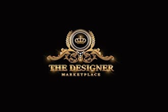 create a unique coat of arms logo design