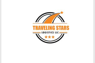 create a transport, trucking and logistics logo