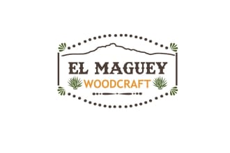 make a carpentry, woodcraft, or furniture shop logo