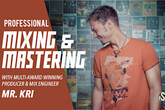 mix and master your music as a multi award winning audio engineer