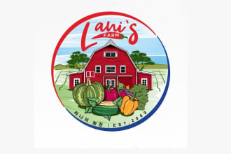 create fantastic pumpkin logo design that meet your needs within 17 hrs