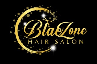 do a fashion, beauty, cosmetic spa hair salon logo