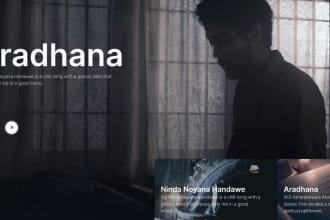 design personal portfolio website, business website, landing page, or blog
