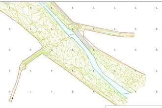 do a boundary land survey drawing