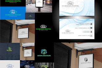 design a unique medical pharmacy healthcare dental wellness logo
