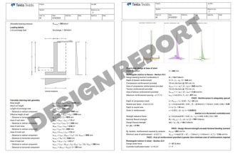 analyze and design concrete, cmu and gabion retaining walls