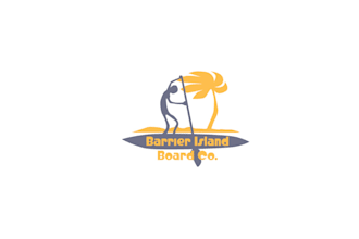 design proven and believable barrier island board  logo