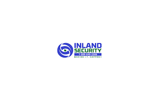 design appealing and thrilling inland security logo