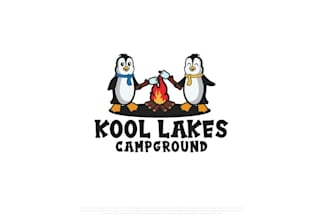 awesome camp ground logo design