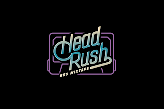design upcoming eighties band logo
