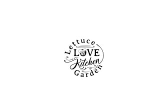 design best known beloved kitchen garden logo