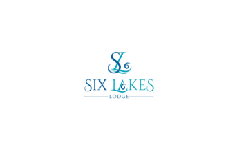design fantastically structured six lakes lodge logo