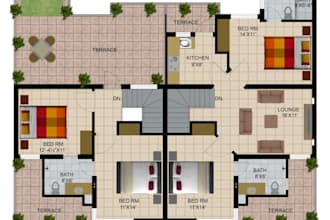 make 3d interior plan of your floor plan