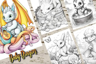 create ai coloring book for children and adults