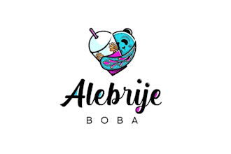 day dead inspired café logo design