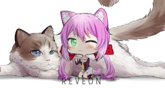 draw cute chibi for you