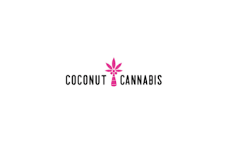 design eye catching and spotless coconut cannabis logo