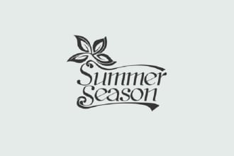 do a feminine natural beauty spa wellness logo design
