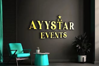 make anniversary,event, charity or carnival logo