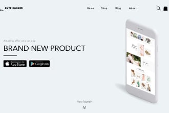 design creative website hero images, and online store slider