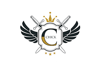 do a luxury heraldic shield and family crest logo