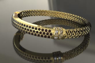 best jewelry design picture and video rendering
