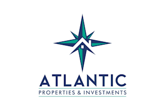 create a real estate, construction, and excavation logo