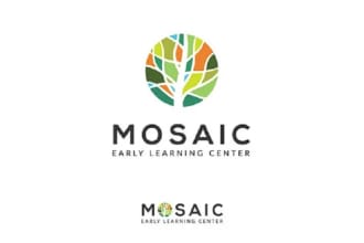 provide a wonderful childcare logo design with all files