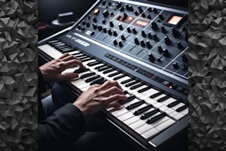 record professional synth, keyboards, electronic music