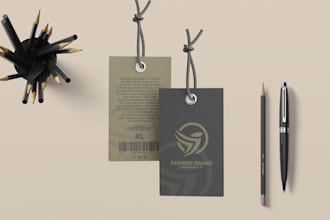 design clothing tags, clothing labels, hang tags