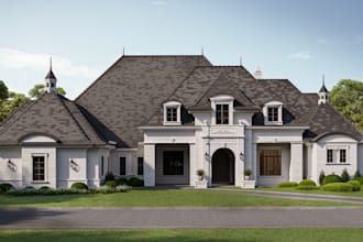 send you back the 3d modeling and rendering files