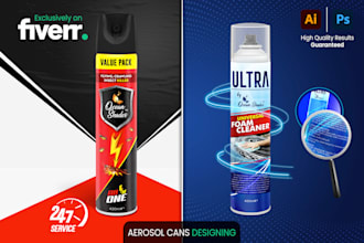 design aerosol cans, body spray, perfume deodorant bottles