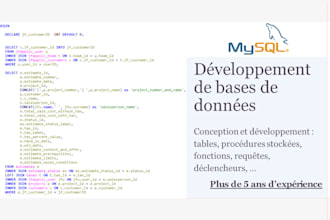 create mysql queries, functions and stored procedures