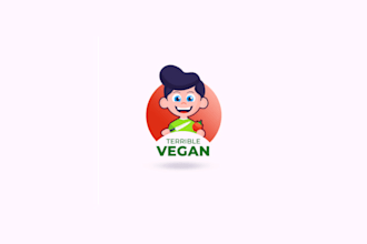 design marvelously important terrible vegan logo