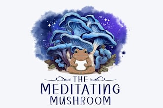do creative restraints love health wisdom mushrooms logo