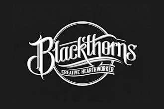 do steampunk and vintage logo design
