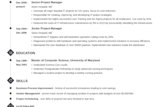write a resume or CV