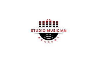 design sleek modern music education logo