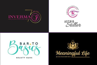 create natural, spa, beauty logo design for you