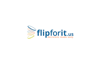 design masterfully refined flip logo