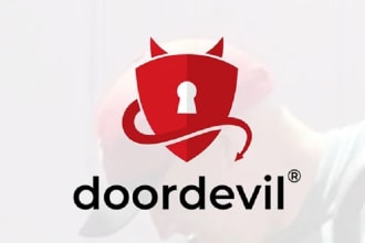 create an amazing security logo design with all files