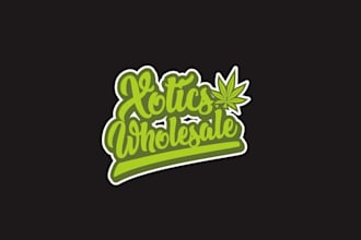urban cannabis brand logo design