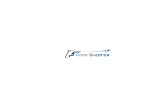 design eye catching and spotless code shooter logo
