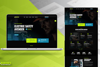design handiman website, plumbing website design and roofing