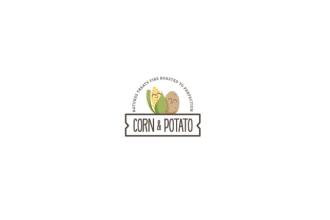 design marvelously important corn and potato logo