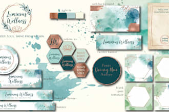 design beauty social media kit