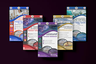 design a flyer, brochure, banner, leaflet under 24 hours