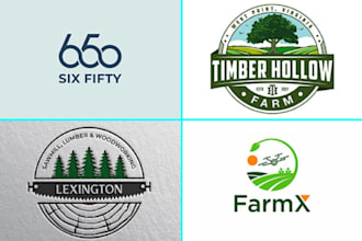 make eye catching agriculture logo design