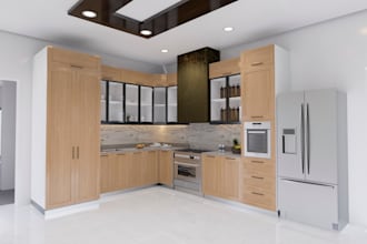 design your kitchen, wardrobe and cabinet interior rendering