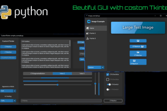 write python gui or console application scripts